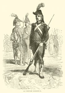 A French Chasseur (engraving) 作者 法语学校