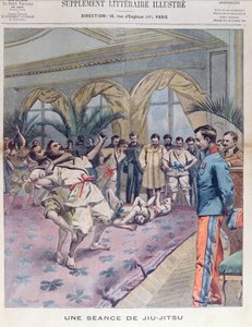 法国的柔术会议，1905年的小巴黎人的插图 作者 法语学校