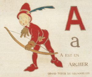 A is a big frog killer Archer. 作者 法语学校