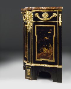 路易十五后期的马桶，c.1763-70 作者 法语学校