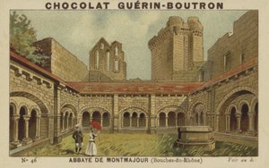 Montmajour修道院，Bouches-du-Rhone 作者 法语学校