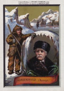 Adolf Erik Nordenskiold，芬兰 - 瑞典北极探险家 作者 法语学校