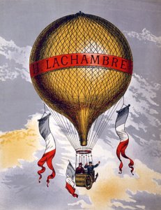 H. Lachambre制造的气球广告，1880-1900 作者 French School