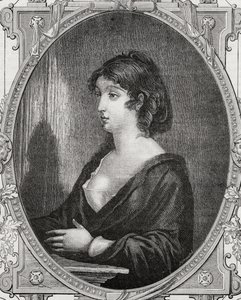 Raime的Pannemaker雕刻的Aimee Cecile雷诺（1774-94），来自Louis Blanc的“法国革命史”（1811-82） 作者 法语学校