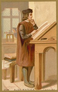 Aldus Manutius the Elder，意大利人文主义者，打印机和出版商