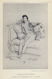 大仲马(Litho) 作者 法语学校