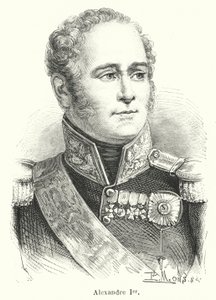 Alexandre Ier (engraving) 作者 法语学校