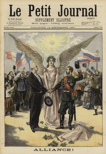 法国与俄罗斯的联盟，1897年 作者 法语学校