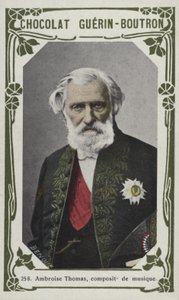 Ambroise Thomas，音乐作曲家（彩色照片） 作者 法语学校
