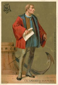 Amerigo Vespucci，意大利航海家 作者 法语学校