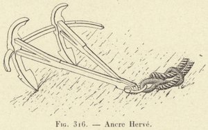 Ancre Herve（雕刻）。 作者 法语学校