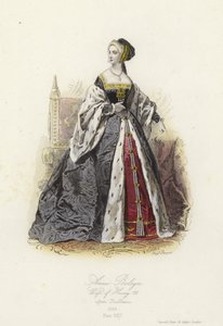Anne Boleyn，英格兰亨利八世的第二任妻子 作者 法语学校