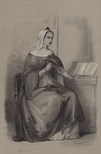 Anne De Comnene (engraving) 作者 法语学校
