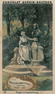 Antoine Watteau，画家，1684-1721，Erigee在卢森堡 作者 法语学校