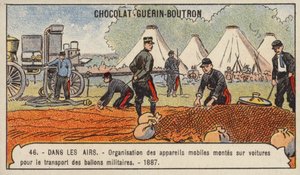Apparatus for transporting military balloons by road 作者 法语学校