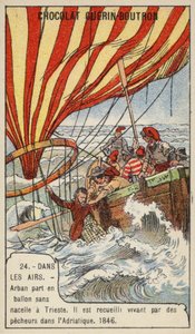 Arban rescued by fishermen after his balloon crashed in the Adriatic 作者 法语学校