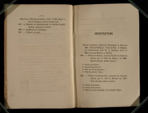 建筑章节，来自沙龙des Refuses，1863年 作者 法语学校
