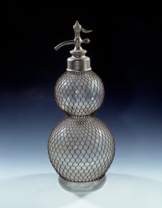 法国艺术：玻璃虹吸管，20 世纪。 作者 法语学校