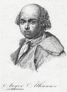Athanase Auger（雕刻）。 作者 法语学校