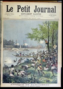 1892年8月20日，Le Petit Journal对达荷美村民的攻击