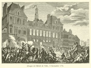 Hotel de Ville的攻击，9 Thermidor 1794 作者 法语学校