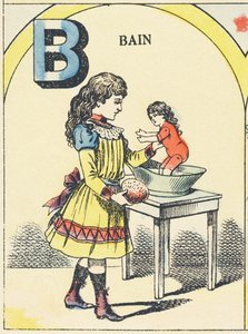 B：洗澡 作者 法语学校
