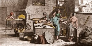 面包店--面包店--丹尼斯-狄德罗（1713-1784）和让-达朗贝尔（1717-1783）的《大百科全书，或科学、艺术和专业辞典》（百科全书或科学、艺术和专业辞典）。 作者 法语学校