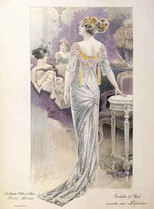 Les Grandes Modes de Paris舞会礼服 作者 法语学校