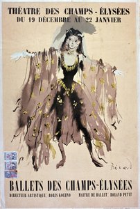 Ballet des champs Elysées - poster 作者 法语学校