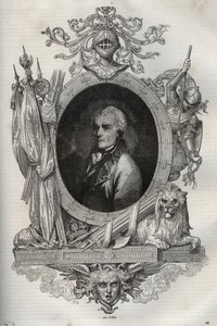 Joseph Alvinczi(Alvinczy von Borberek)男爵(1735-1810)奥地利将军----Maurice La Charest的《新国家百科全书》---1870年----。 作者 法语学校