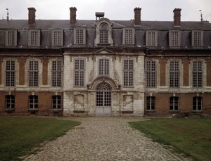 巴洛克式建筑：Hotel des Rams（17 世纪），索姆省阿比维尔（80）的正面。 作者 法语学校