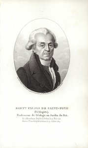 Saint-Fond的BarthélemyFaujas 作者 法语学校
