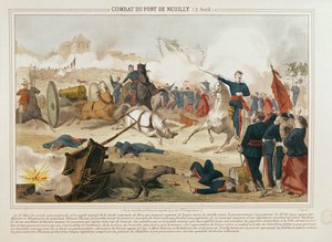 1871年4月2日在Pont de Neuilly战役