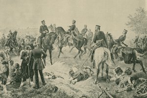 1870年8月18日，法国 - 普鲁士战争中的Gravelotte战役