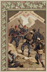 Melouna战役，希腊土耳其战争，1897年4月18日 作者 法语学校