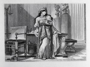 Berenice，Berenice的插图作者Jean Racine（1639-99） 作者 法语学校