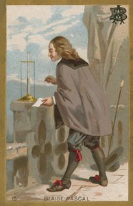 Blaise Pascal，法国数学家和物理学家 作者 法语学校