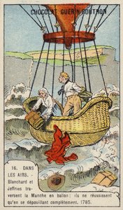 Blanchard and Jeffries make the first successful balloon flight across the English Channel 作者 法语学校