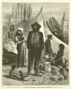 Bohemiens De France (雕刻) 作者 法语学校