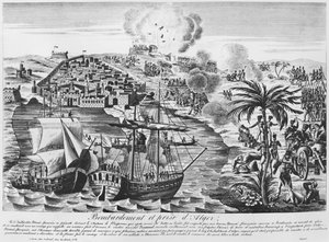 1830年7月5日，1830年轰炸和夺取阿尔及尔 作者 法语学校