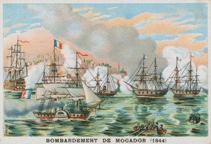 1844年，法国人对摩洛哥摩加多尔的轰炸 作者 法语学校