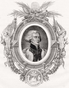 Conegliano公爵Bon-Adrien Jeannot de Moncey，由Linard创作的Pannemaker-Ligny，来自Louis Blanc的“Histoire de la Revolution Francaise”（1811-82） 作者 法语学校