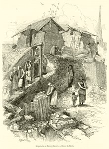 Briqueterie au Perrey, Havre (雕刻) 作者 法语学校
