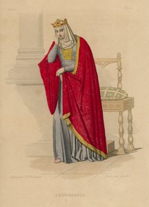 Brunehauld（彩色雕刻） 作者 法语学校