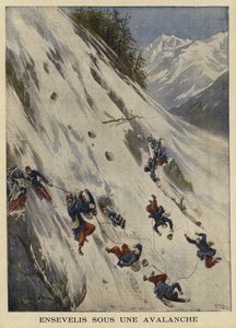 埋藏在雪崩之下 作者 法语学校