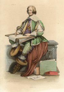 Callot (coloured engraving) 作者 法语学校