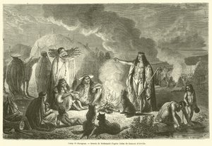 Camp de Patagons (engraving) 作者 法语学校
