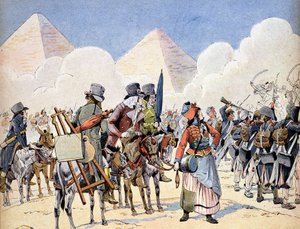 Campaign (Expedition) of Egypt (1798-1801): the French army in Egypt under Napoleon Bonaparte: the artists who follow the army 作者 法语学校