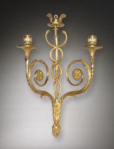 烛台，c.1775-1790 作者 法语学校