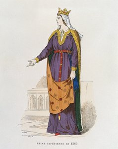 1360年的开普敦女王，从法国的民间和军事服饰到几个世纪 作者 法语学校